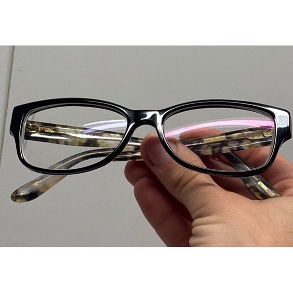 Dolce Gabbana Eyeglasses‎ DG 3204 Black Floral Full Rim Plastic Glasses Frames - Picture 1 of 7